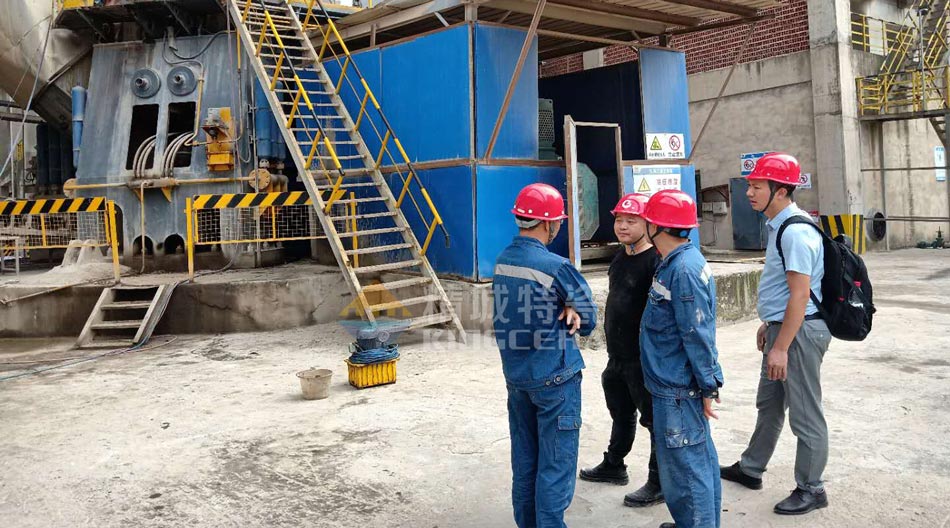 KB88凯时官网特瓷赴四川某水泥厂现场勘探以及手艺交流