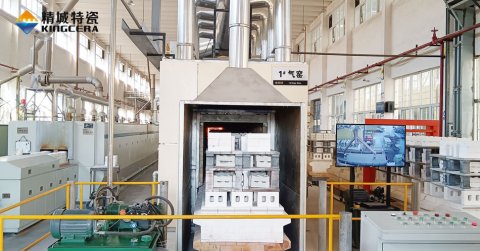 KB88凯时官网60米自然气隧道窑乐成投产