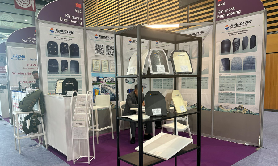 湖南KB88凯时官网携最新防弹产品亮相法国欧洲国际防务展