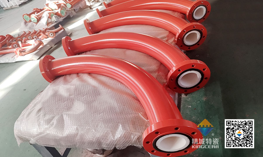 KB88凯时官网特瓷内衬耐磨陶瓷弯头